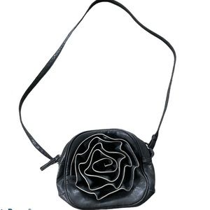 Black Rose Shoulder Bag